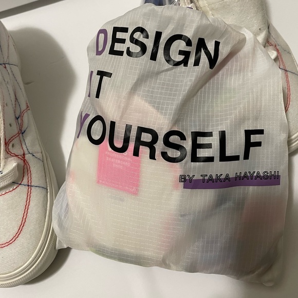 VANS VAULT X BY TAKA HAYASHI “DESIGN IT YOURSELF” M8/W9.5 - Picture 5 of 9